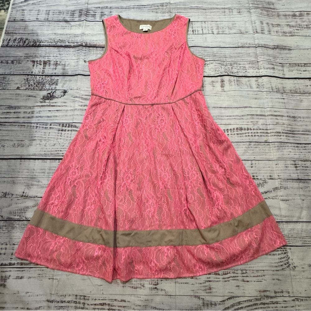 Jessica Simpson Pink Lace Formal women’s  Dress